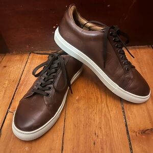 Thursday Everyday Brown Leather Women’s Sneakers